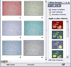 Change the Color Scheme Change the Color Scheme