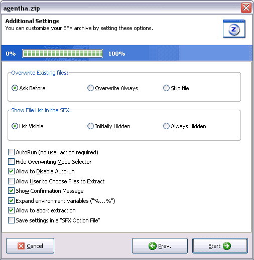 Additional Settings Additional Settings