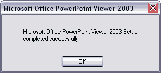 windows powerpoint viewer 2003