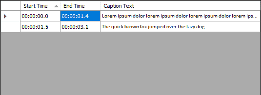 Captions added Captions added