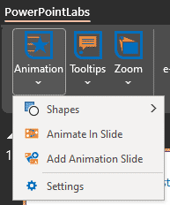 PowerPointLabs add-in provides many useful options for PowerPoint animation
