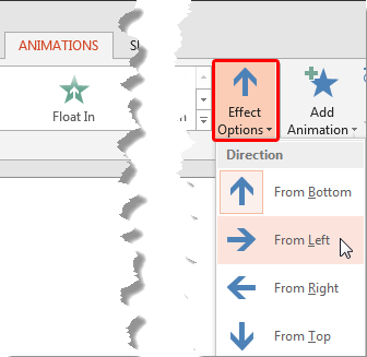 Effect Options Effect Options