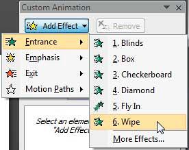 Add Effect Add Effect
