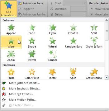 Learn PowerPoint 2010: Animate Text