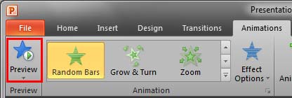 Preview button Preview button
