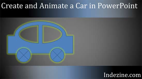 Create and animate a Car in PowerPoint