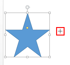 Crosshair cursor indicates that drawing mode is active Crosshair cursor indicates that drawing mode is active