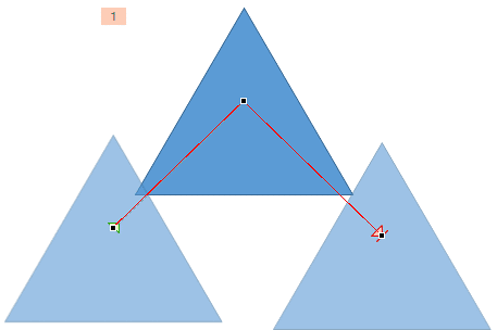 Selected segment deleted from the motion path Selected segment deleted from the motion path