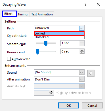 Locked option to be selected Locked option to be selected