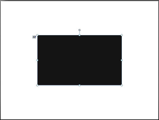 A selected movie clip on the slide A selected movie clip on the slide