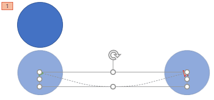 Motion Path shows both beginning and end position previews