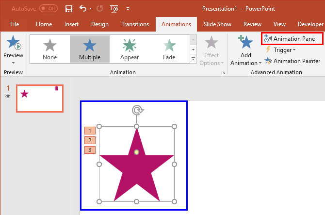 Remove Animations in PowerPoint 2016 for Windows