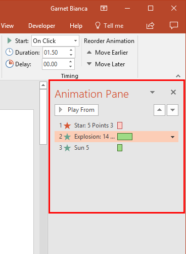 add animation tab ppt for mac