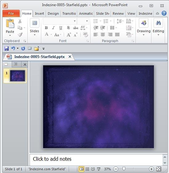 New PowerPoint Presentation based on Starfield template