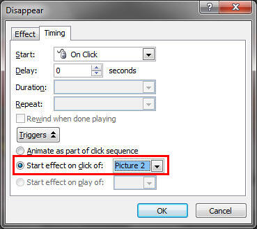 Extra Trigger options Extra Trigger options
