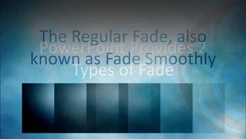 PowerPoint Transitions: Fade