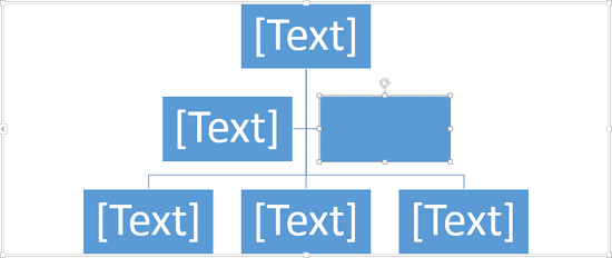 Shape added after the selected Shape