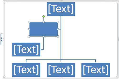 Shape added above the selected Shape Shape added above the selected Shape