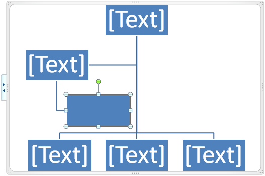 Shape added below the selected Shape Shape added below the selected Shape