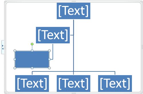 Shape added as Assistant of the selected Shape Shape added as Assistant of the selected Shape