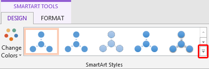 SmartArt Styles group