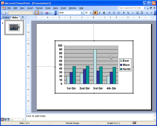 Chart editing mode