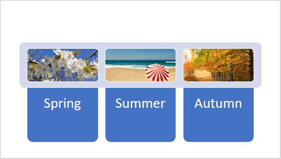 Horizontal Picture List SmartArt graphic Horizontal Picture List SmartArt graphic