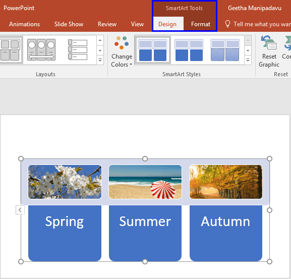 change the colors of a theme on powerpoint 2017 for mac