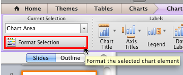 Format Selection button