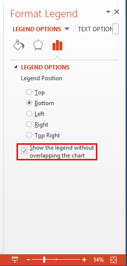 Format Legend Task Pane