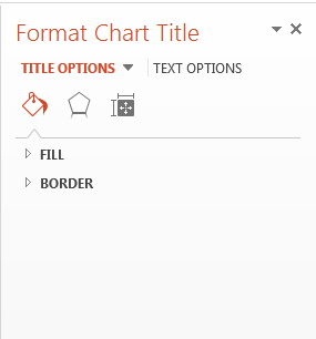 Format Chart Title Task Pane Format Chart Title Task Pane