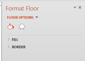 Format Floor Task Pane Format Floor Task Pane