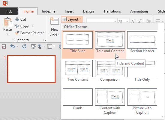 Layout gallery Layout gallery