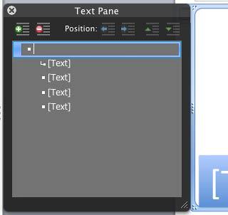 SmartArt graphic text pane SmartArt graphic text pane