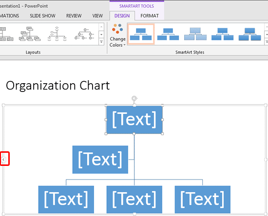Inserted Organization Chart