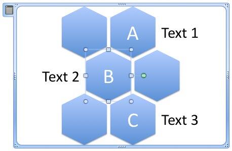 Shape selected within SmartArt graphic Shape selected within SmartArt graphic