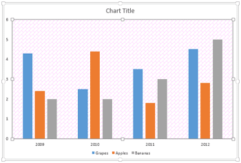 Learn PowerPoint 2013 for Windows: Apply Pattern Fills to Plot Area