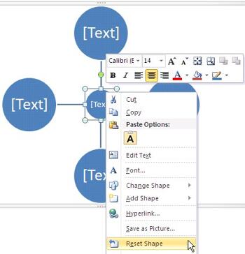 Learn PowerPoint 2010: Resize Shapes Within a SmartArt Graphic in PowerPoint