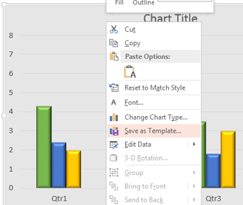 Learn PowerPoint 2013 for Windows: Saving Chart Templates