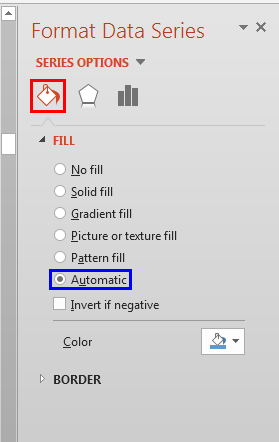 Format Data Series Task Pane Format Data Series Task Pane