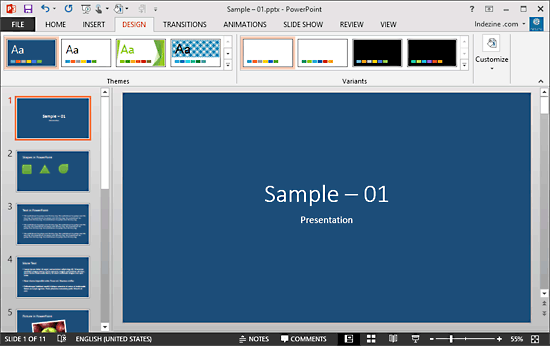 Presentation with a solid fill color background Presentation with a solid fill color background