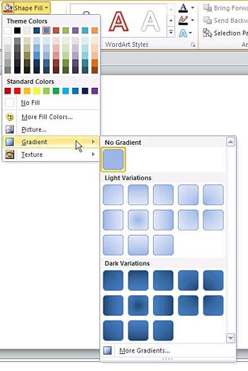 Learn PowerPoint 2010: Add Gradient Fills to Shapes