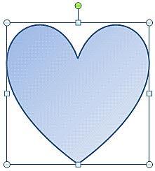 Shape with gradient fill