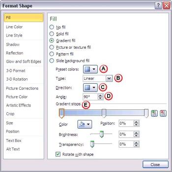Learn PowerPoint 2010: More Gradients in PowerPoint