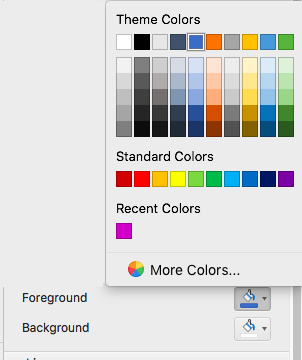 Colors gallery Colors gallery