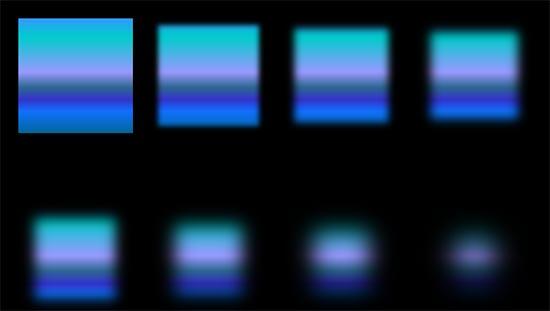 Soft Edges effect variations, customized