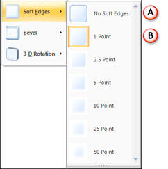 Learn PowerPoint 2007: Apply Soft Edges Effects to Shapes