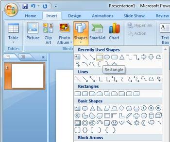 Learn PowerPoint 2007: Shape Effects