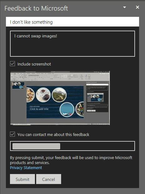 Send Microsoft a frown - Indezine Send Microsoft a frown