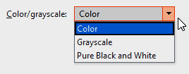 Print color or grayscale in PowerPoint 365